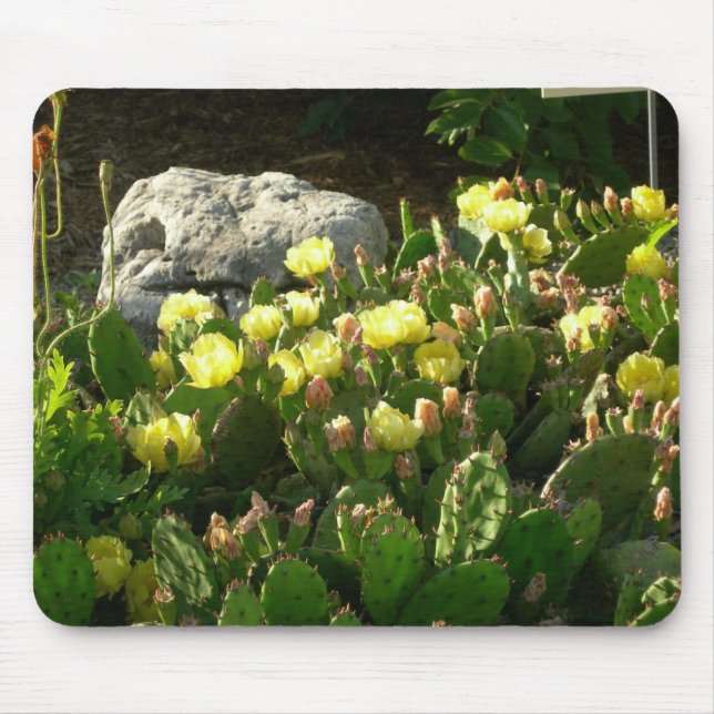 Prickly Pear Cactus mousepad (Front)