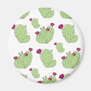 Prickly Pear Pattern Magnet