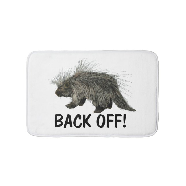 Prickly Porky Bath Mat (Front)