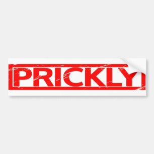 Prickly Stamp Bumper Sticker