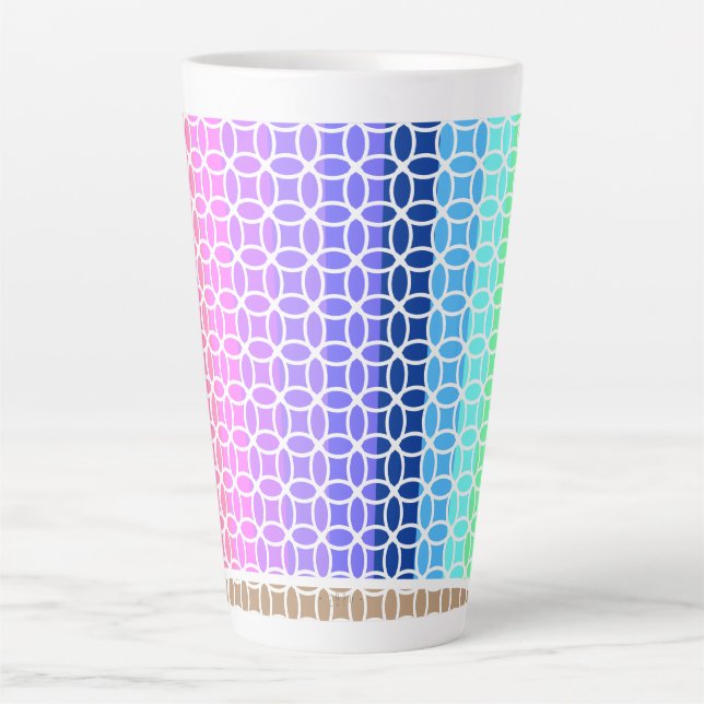 Pride 24 latte mug (Front)