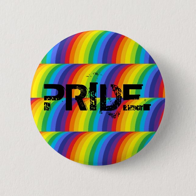 PRIDE. 6 CM ROUND BADGE (Front)
