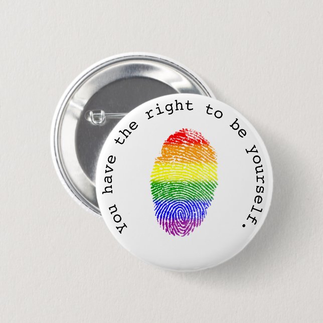 Pride 6 Cm Round Badge (Front & Back)