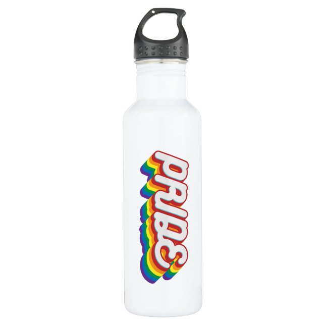 Pride | 70's Style 710 Ml Water Bottle (Front)