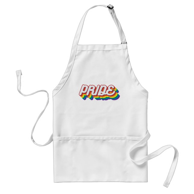 Pride | 70's Style Standard Apron (Front)