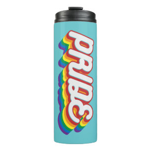 Pride   70's Style Thermal Tumbler