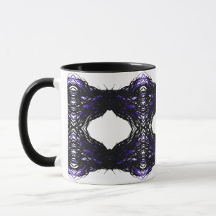 Pride Abstract 7 Deadly Sins Alcohol Ink Art Mug