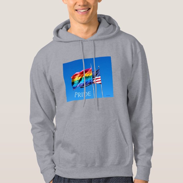 'Pride' Adult  Hoodie Sweatshirt (Front)