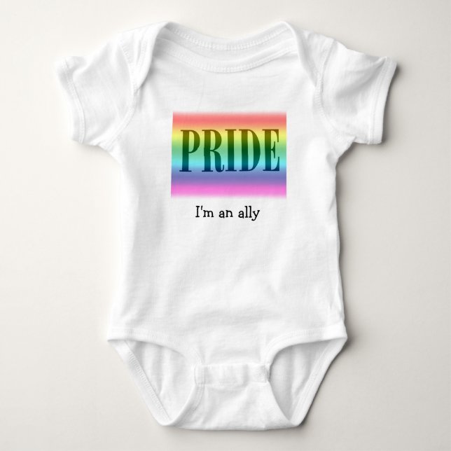 Pride Ally Baby Bodysuit (Front)