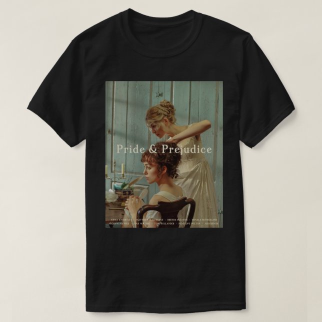 Pride &amp; Prejudice Movie Poster Poster T-Shirt (Design Front)