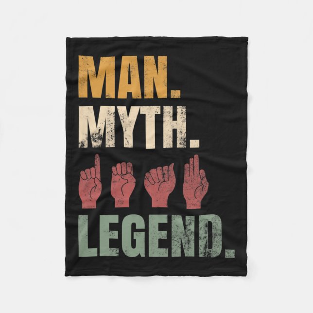 Pride And Hearing Loss Deaf Awareness Asl Hand Ges Fleece Blanket (Front)