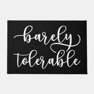 Pride And Prejudice - Barely Tolerable I Doormat