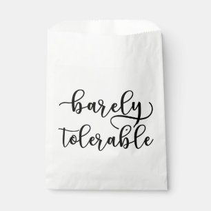 Pride And Prejudice - Barely Tolerable I Favour Bags