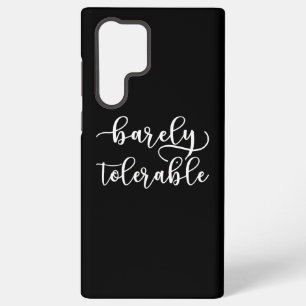Pride And Prejudice - Barely Tolerable I Samsung Galaxy Case