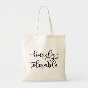 Pride And Prejudice - Barely Tolerable I Tote Bag