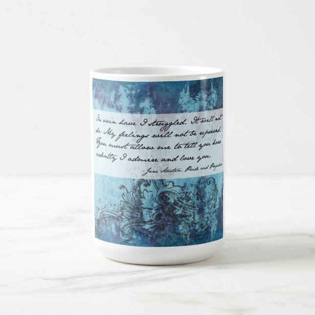Pride and Prejudice Coffee Mug (Center)