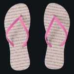 Pride and Prejudice Jandals<br><div class="desc">Mr Darcy’s second proposal,  from Jane Austen’s Pride and Prejudice.</div>