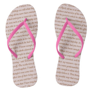 Pride and Prejudice Jandals