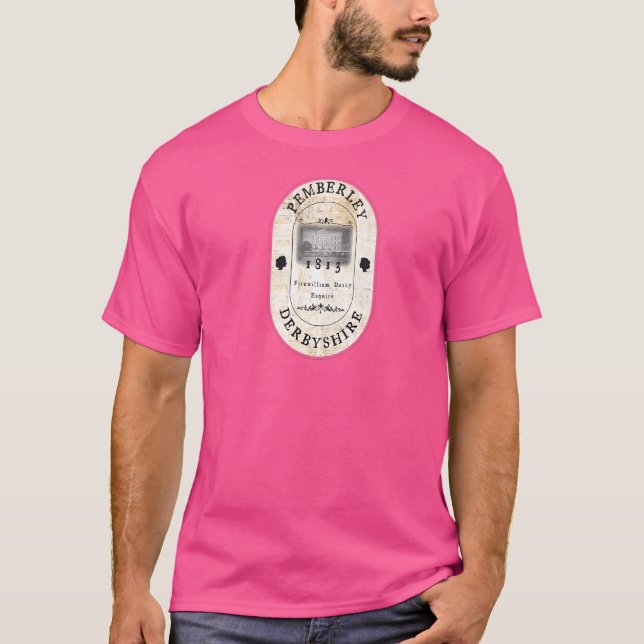 Pride And Prejudice Jane Austen Pemberley Derbyshi T-Shirt (Front)