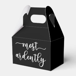 Pride And Prejudice Mr. Darcy - Most Ardently I Favour Box