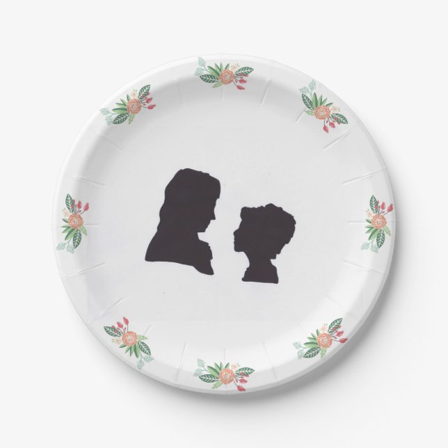 Pride and Prejudice Paper Plate (Front)