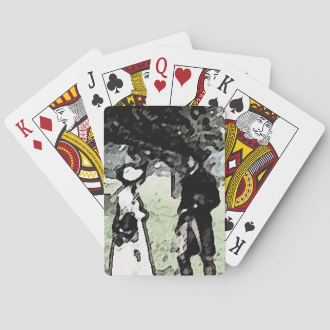 Pride and Prejudice Playing Cards (Back)