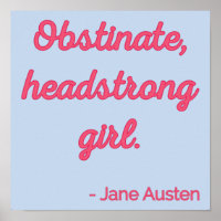 Pride and Prejudice Quote II - Cute Style