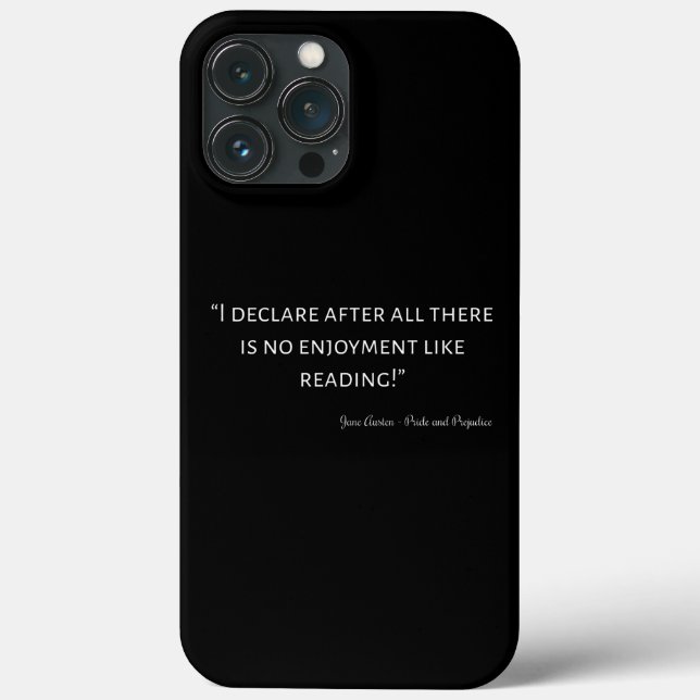 Pride and Prejudice Quote III Case-Mate iPhone Case (Back)