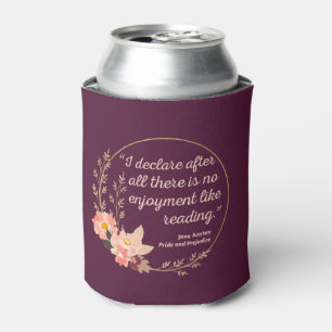 Pride and Prejudice Quote III - Cute Style Can Cooler