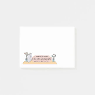 Pride and Prejudice Quote Post-it Notes
