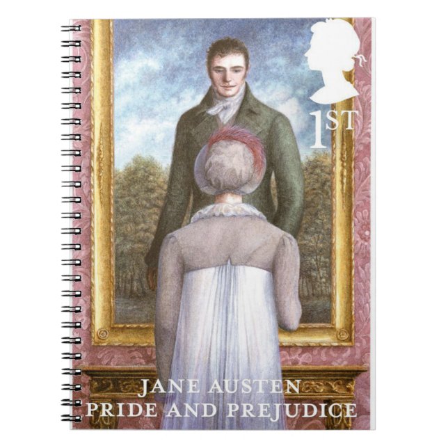 Pride and Prejudice Stamp Design Notebook (Front)