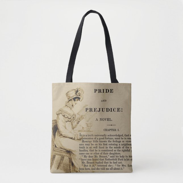 Pride and Prejudice tote (Front)