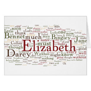 Pride and Prejudice Word Cloud