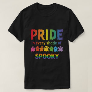 Pride And Spooky LGBTQ Halloween - Gay Pride T-Shirt