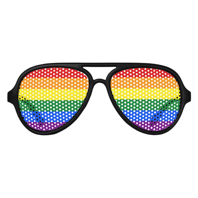 Pride! Aviator Sunglasses (Front)