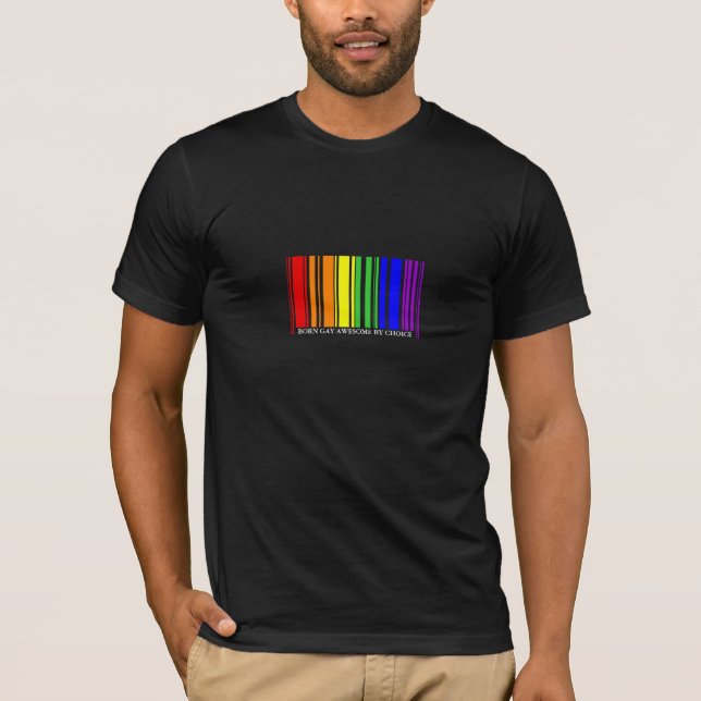 Pride Barcode - American T-Shirt (Front)