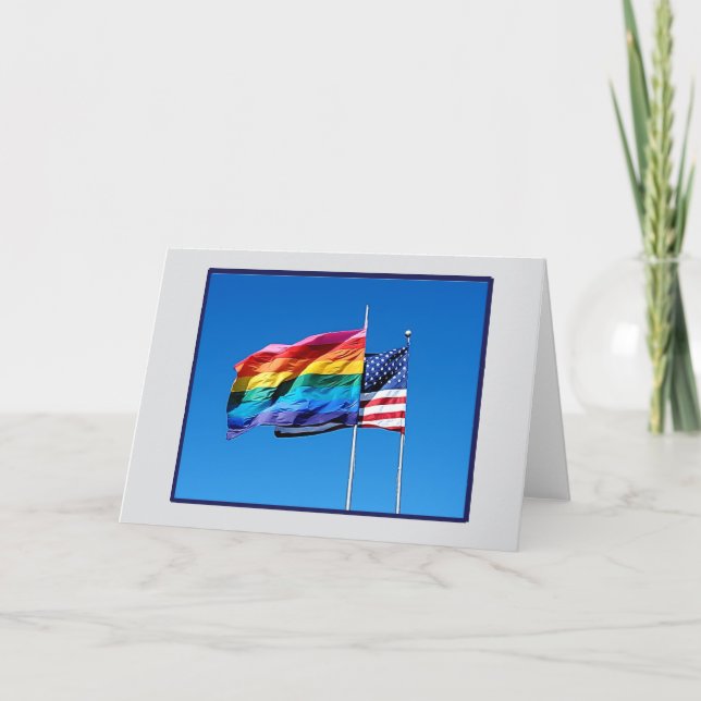 'Pride' Blank Greeting Card (Front)