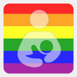 Pride Breastfeeding Symbol Stickers