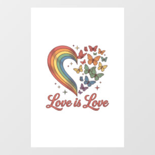 Pride Butterfly Heart Love Is Love Shirt Design_1