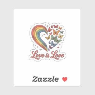 Pride Butterfly Heart Love Is Love Shirt Design_1