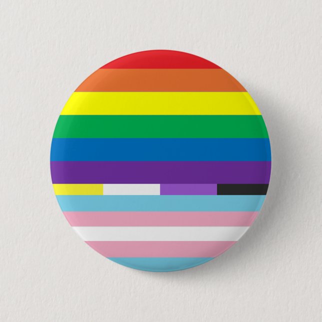 Pride Circle  6 Cm Round Badge (Front)