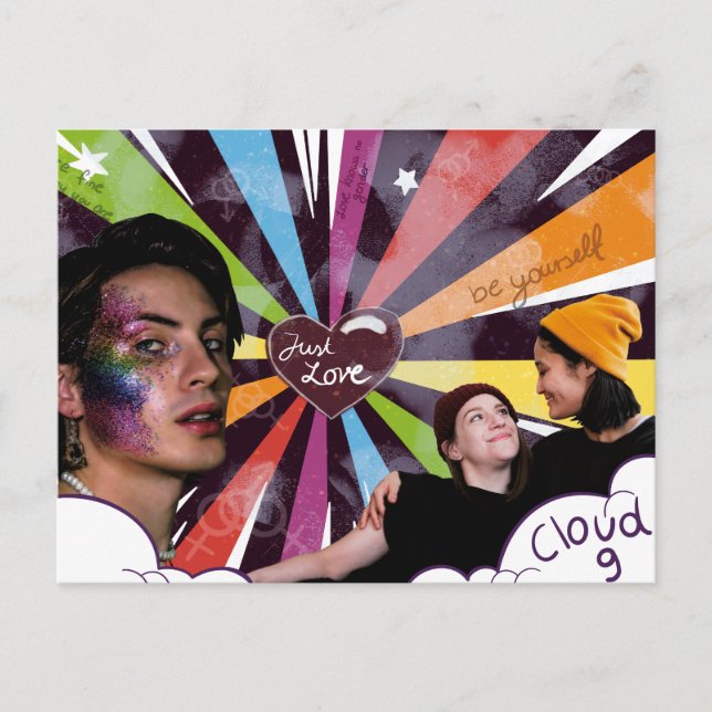 Pride collage postcard (Front)