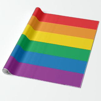 Pride | Colorful Rainbow Design Wrapping Paper