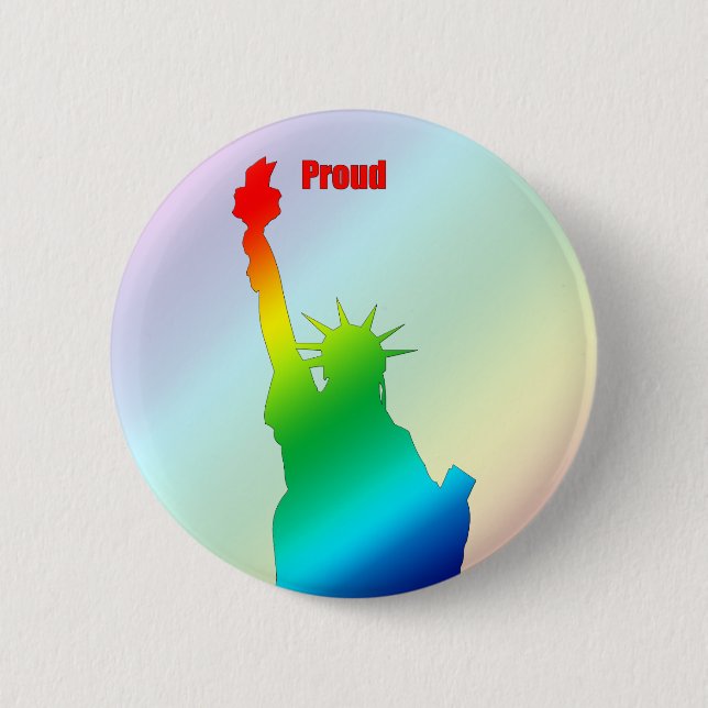 Pride Colours of Liberty Button (Front)