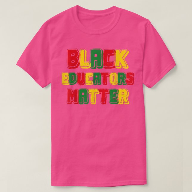 Pride Educators Gift History Month Teacher  T-Shirt (Design Front)