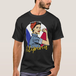 Pride Filipina Pinay Wife Girlfriend Philippines T-Shirt