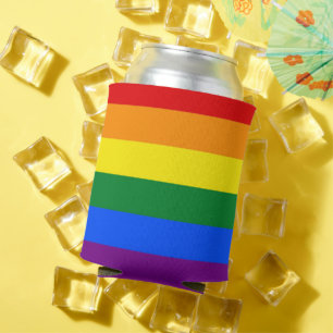 Pride Flag Can Cooler