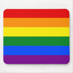 PRIDE FLAG MOUSE PAD