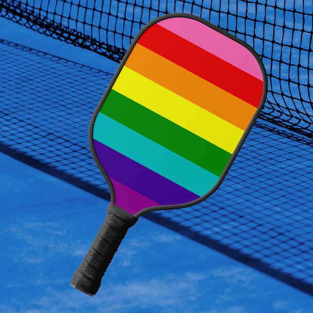 Pride Flag Pickleball Paddle (Creator Uploaded)