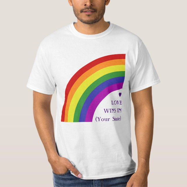 Pride Flag Rainbow T-Shirt (Front)